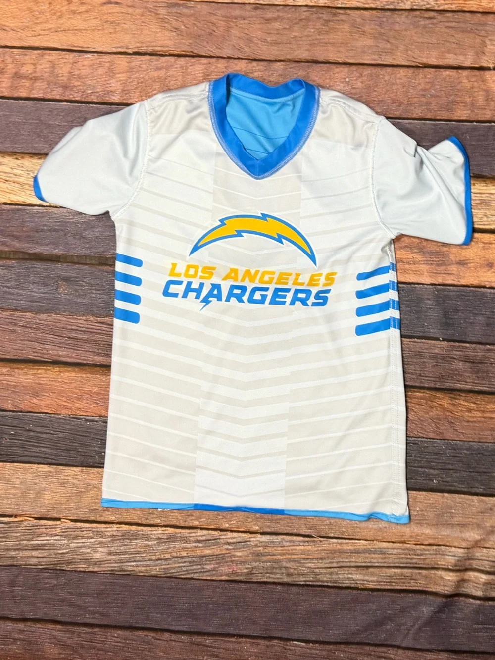 Los Angeles Chargers Reversible Jersey NFL Flag Football Boys Kids
